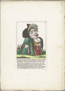 Caricature de Porzellana Kinkank - Martin Engelbrecht (attributed to)