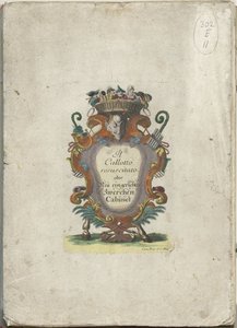 Page de titre pour la série: Il Callotto resurcitato oder Neu eingerichtes Zwerchen Cabinet, ca. 1710 - Martin Engelbrecht (attributed to)