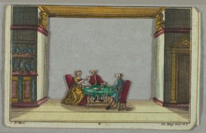 Section de peep-show : Un cercueil