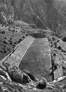 Stade, Delphes, Grèce, 1937