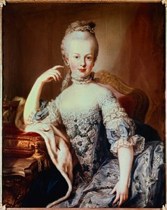 Portrait de Marie-Antoinette (1755-1793) future reine de France