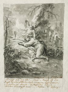 Christ au Mont des Oliviers, 1788 - Martin Johann Schmidt