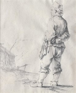 Garçon debout - Martin Johann Schmidt
