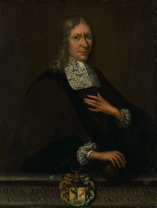 Portrait de Rycklof van Goens, gouverneur général de la Compagnie néerlandaise des Indes orientales
