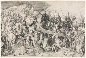 Le Christ portant la croix - Martin Schongauer