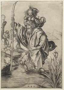 Saint Christophe - Martin Schongauer