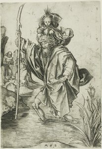 Saint Christophe - Martin Schongauer