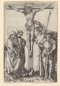 La Crucifixion, ca. 1435-1491 - Martin Schongauer