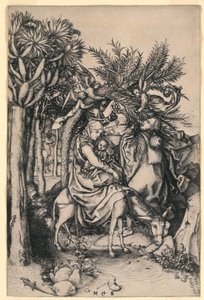 La Fuite en Égypte - Martin Schongauer