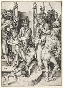 La Passion : Christ devant Pilate - Martin Schongauer