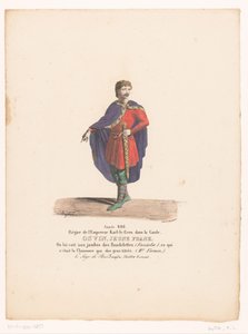 Costume du jeune Frank Osvin de la tragédie Le Siège de Paris