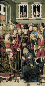 Sainte Hélène demande à Judas le Juif où se trouve la vraie croix