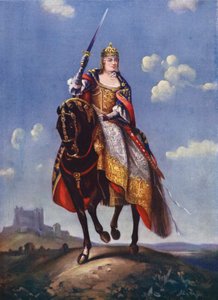 Marie-Thérèse sur la colline du couronnement à Pressburg