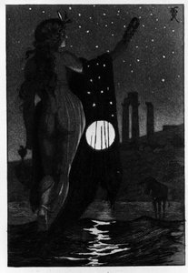 Photis transforme accidentellement Lucius en âne. Les Métamorphoses (L