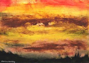 Paysage et ciel - Martina Konitzky