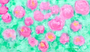 Fleurs de roses sur un rosier