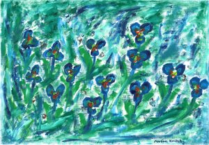 Prairie de violettes - Martina Konitzky