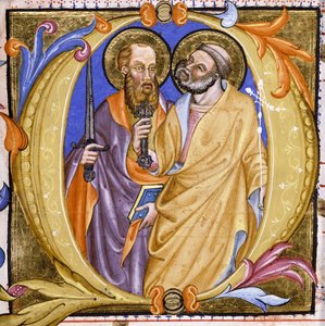 Saints Pierre et Paul, vers 1400