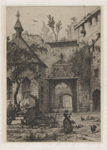 Entrée du château de Hollenfeltz