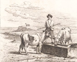 Un berger près d
