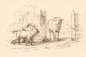 Illustration pour "Cinquante Fables pour Enfants" de Hey