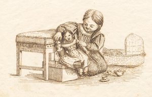 Illustration pour "Cinquante fables pour enfants" de Hey