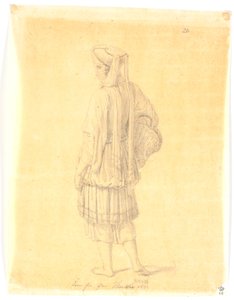 Frau von der Insel Thermia - Martinus Rørbye