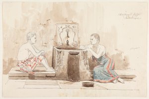 Deux hommes près d