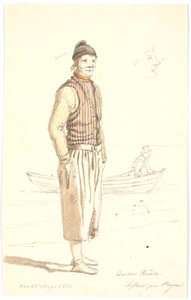 Anders Kruse. Pêcheur à Skagen - Martinus Rørbye