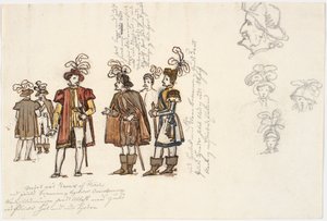 Études de costumes - Martinus Rørbye
