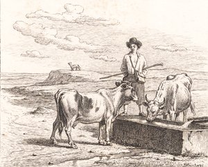 Un berger près d
