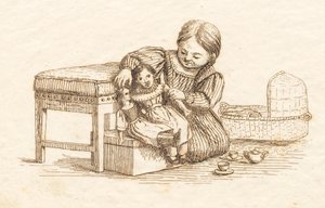 Illustration pour "Cinquante fables pour enfants" de Hey