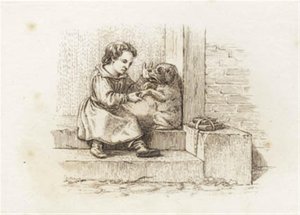 Illustration pour "Cinquante fables pour enfants" de Hey - Martinus Rørbye