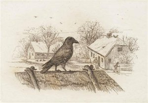 Illustration de "Halvhundrede Fabler for Børn" de Hey - Martinus Rørbye