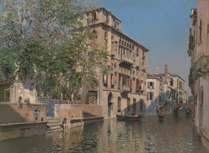 Un canal à Venise, vers 1875