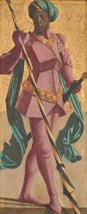 Saint Maurice (côté intérieur)
Saint Sébastien (extérieur)