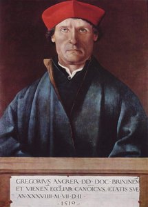 Portrait du chanoine de Bressanone Gregor Angrer