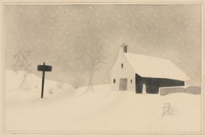 Tempête de neige dans le Vermont - Mary Altha Nims
