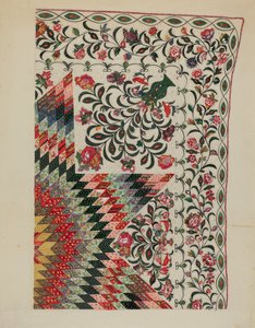 Couverture en patchwork et appliqué - Mary Berner