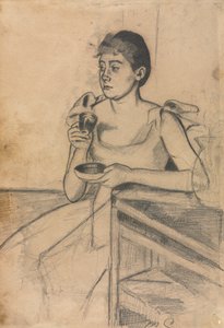Café après le dîner recto, Café après le dîner verso, vers 1889