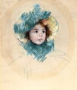 Tête de Margot - Mary Cassatt
