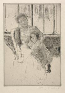 Dans la serre, vers 1901