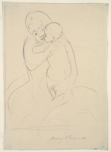 Caresse maternelle, 1921