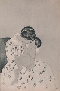 Mère et enfant, vers 1890