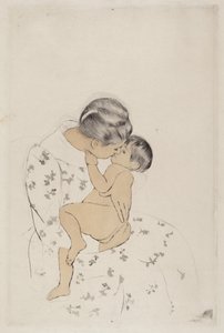 Le baiser de la mère, 1890-1891