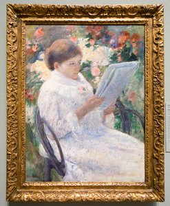 Sur un balcon - Mary Cassatt
