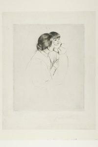 Mère paysanne et enfant