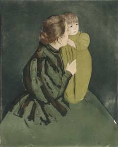 Paysanne et son enfant - Mary Cassatt