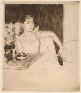 Thé, vers 1890