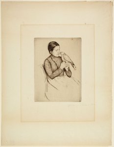 Le Perroquet - Mary Cassatt